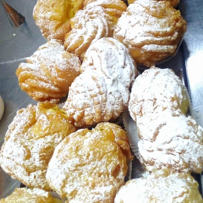 bignè fritti di san giuseppe