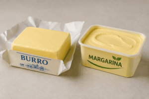 burro e margarina in pasticceria burro e margarina